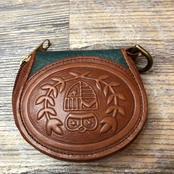 Charter Club zippered change pouch vintage EUC - Picture 1 of 5